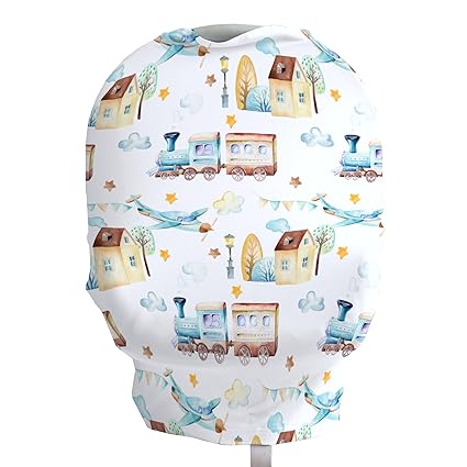 Car Seat Cover/Nursing Wrap - Zinnias Gift Boutique
