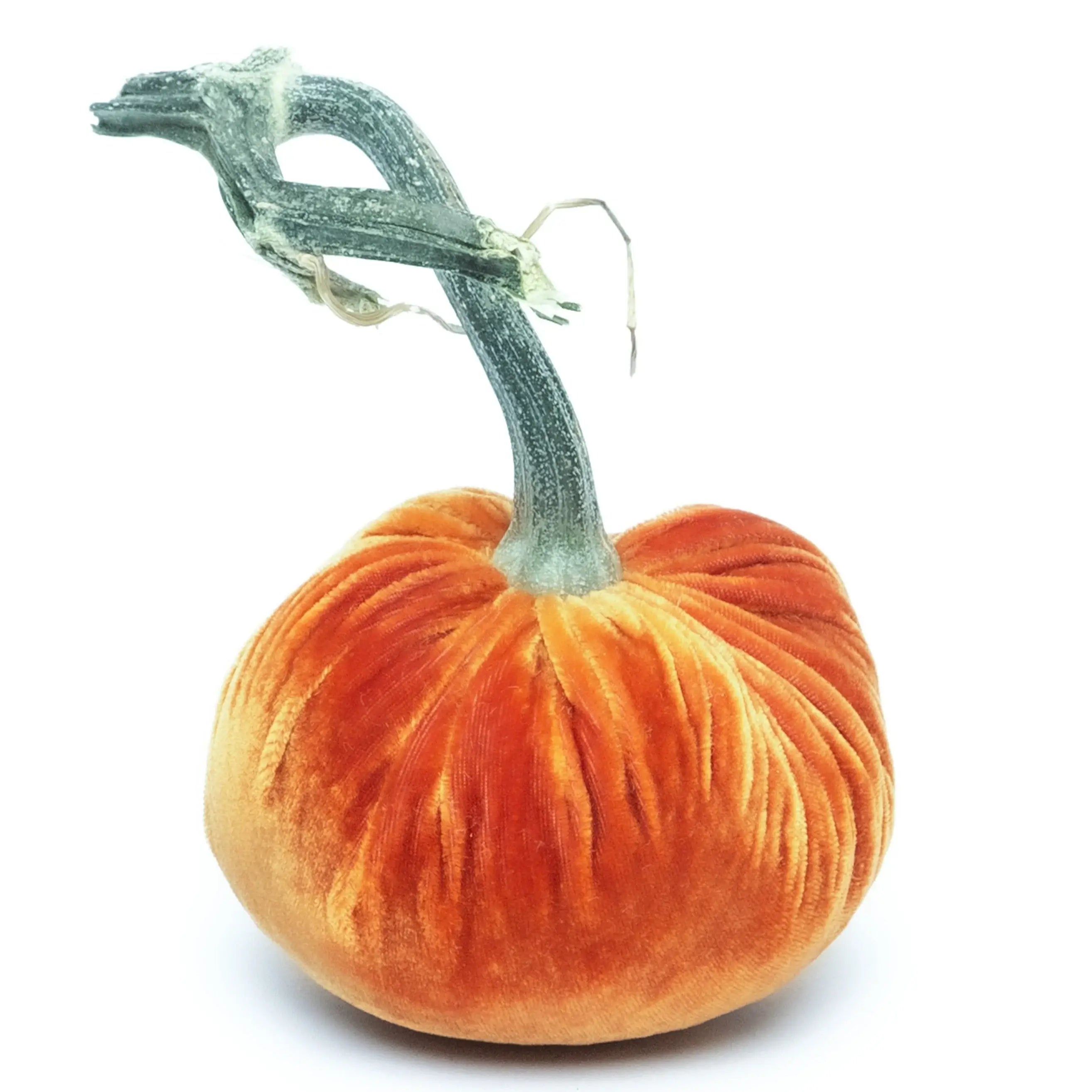 Silk/Velvet Pumpkin Artisan | Zinnias Gift Boutique