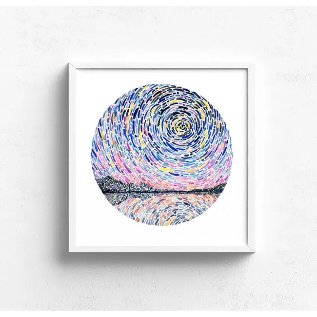 Giclee Print - Zinnias Gift Boutique
