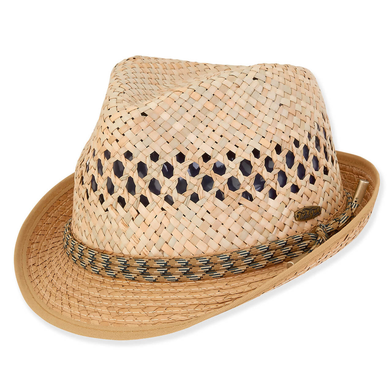 Rush Straw Fedora | Daniel - Zinnias Gift Boutique