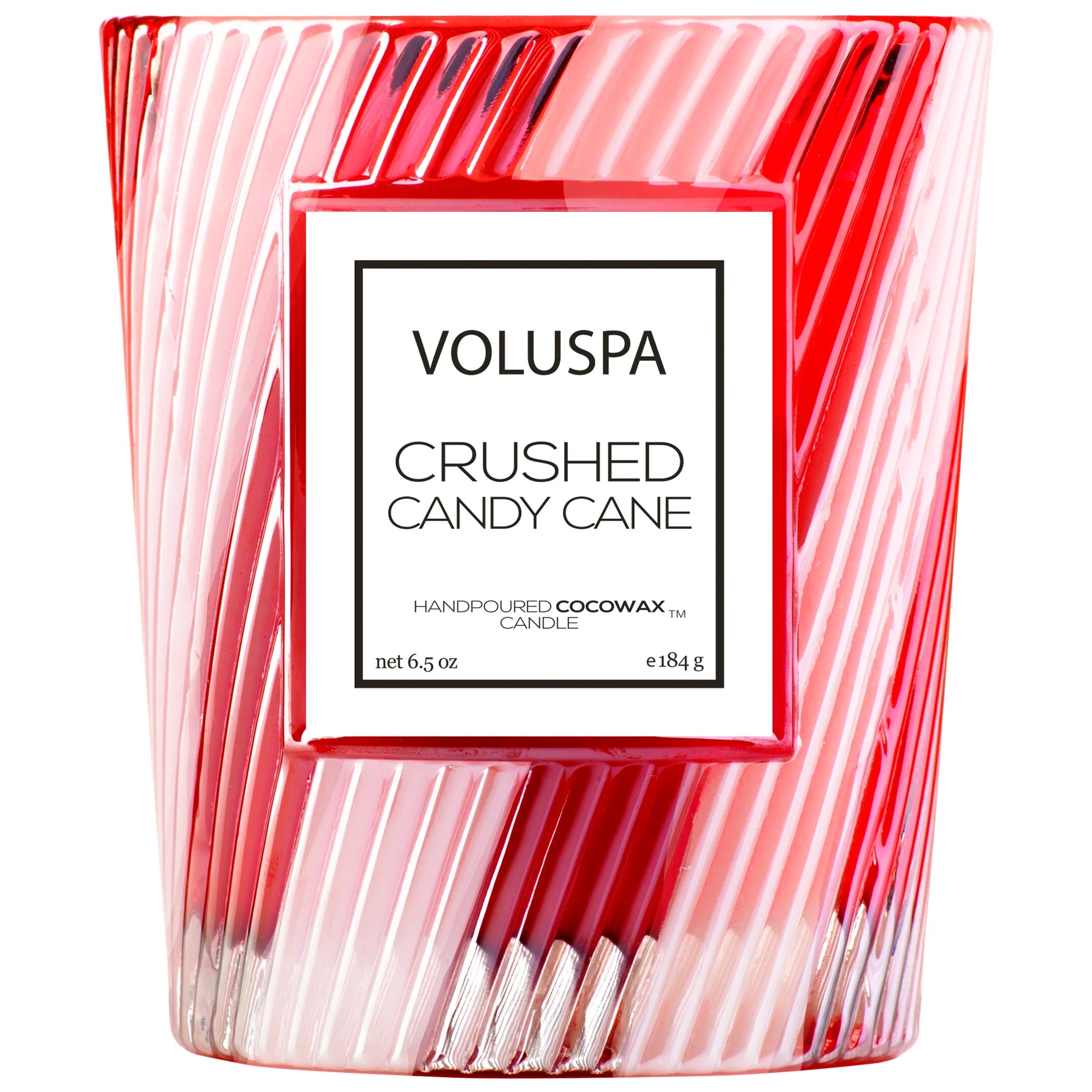 Crushed Candy Cane Candle - Zinnias Gift Boutique