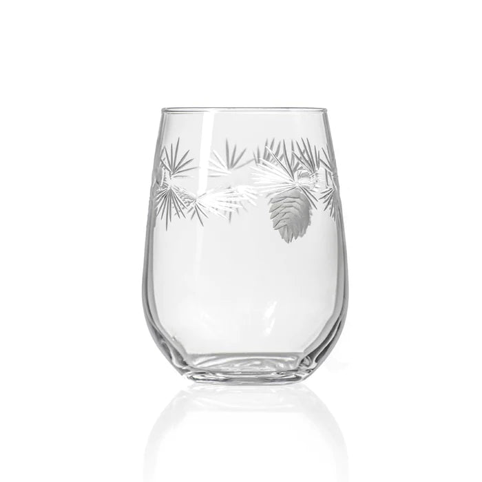 Icy Pine 17oz Stemless Wine - Zinnias Gift Boutique