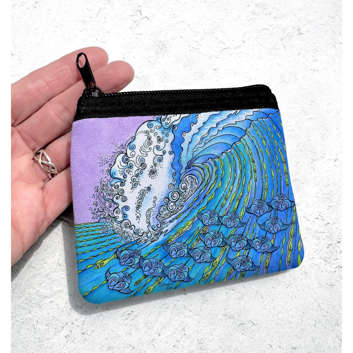 Artisan Crafted Coin Purse - Zinnias Gift Boutique