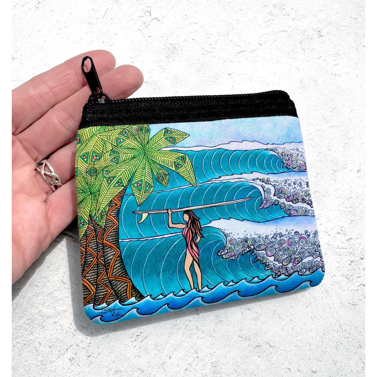 Artisan Crafted Coin Purse - Zinnias Gift Boutique