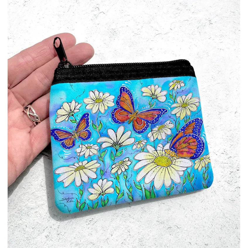 Artisan Crafted Coin Purse - Zinnias Gift Boutique