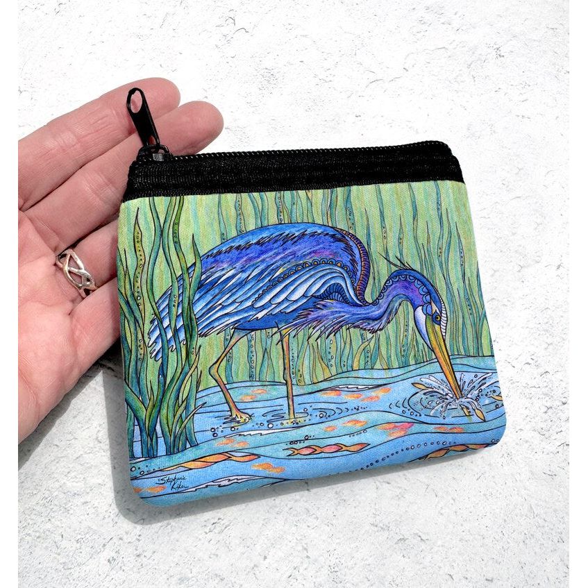 Artisan Crafted Coin Purse - Zinnias Gift Boutique