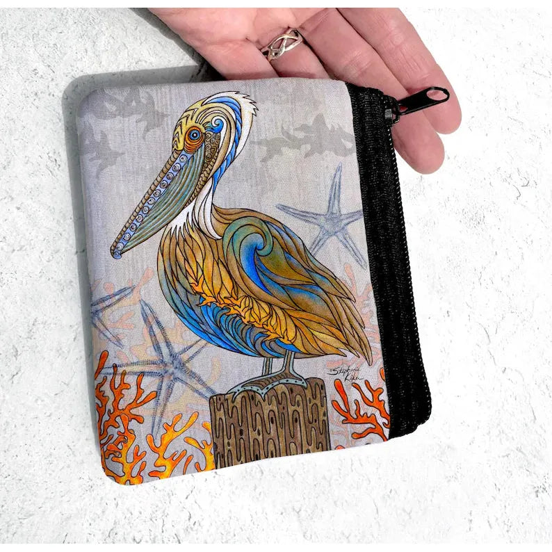 Artisan Crafted Coin Purse - Zinnias Gift Boutique