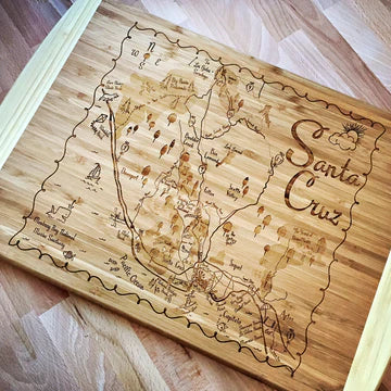 Bamboo Cutting Board UCSC - Zinnias Gift Boutique