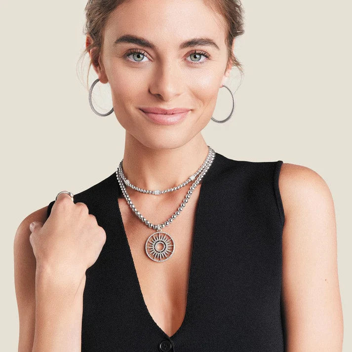 Illumina Sun Beaded Necklace - Zinnias Gift Boutique
