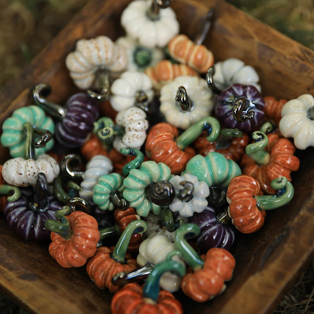 Handcrafted Fall Ceramic - Zinnias Gift Boutique