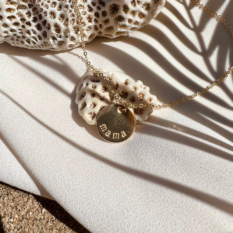 Mini Mama Necklace 18" - Zinnias Gift Boutique