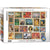 Masterpiece Collage 1000 pc  Eurographics - Zinnias Gift Boutique