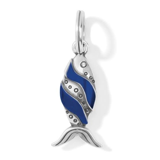 Retro Fish Charm - Zinnias Gift Boutique