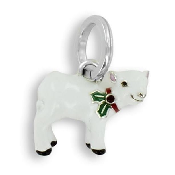 Christmas Lamb Charm