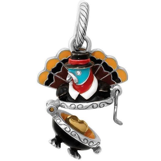 Gobbler Turkey Charm - Zinnias Gift Boutique