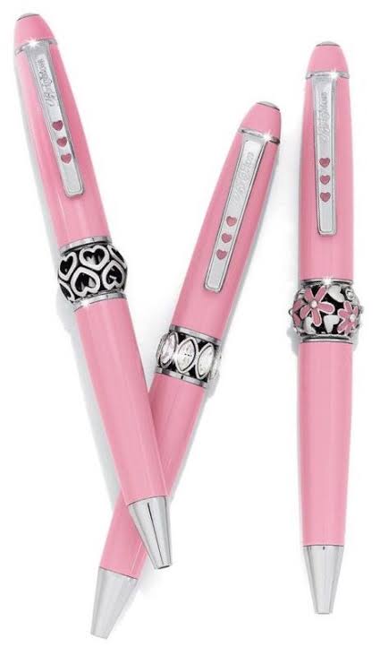 Brighton Pen Pal Charm Pen with decorative charm and elegant design, perfect for writing and stylish accessories.