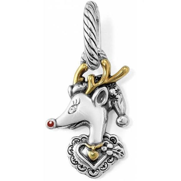 Christmas Deer Charm - Zinnias Gift Boutique