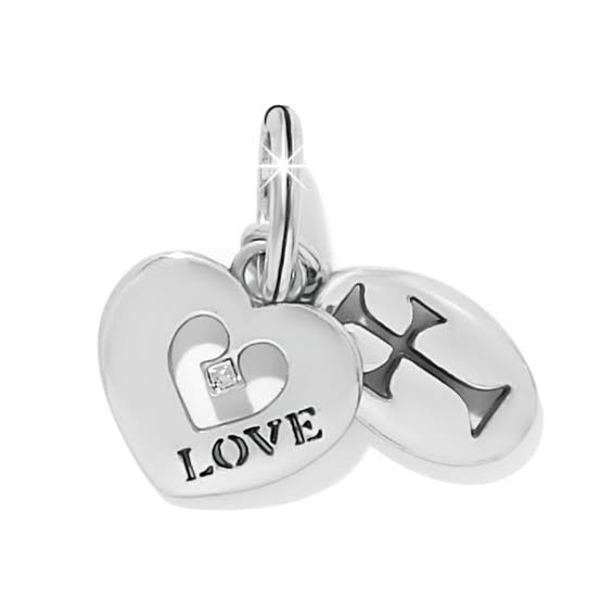Hearts Of Faith Charm - Zinnias Gift Boutique