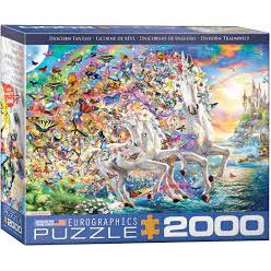 Unicorn Fantasy 2000PC Puzzle  Puzzle Eurographics - Zinnias Gift Boutique