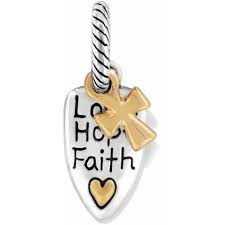 Shield Charm - Zinnias Gift Boutique