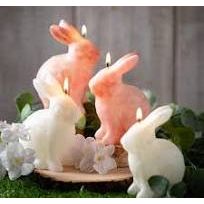 Bunny Shaped Candle - Zinnias Gift Boutique