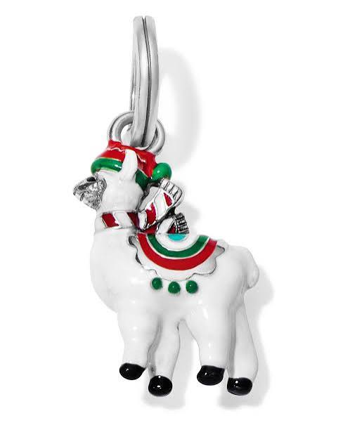 Christmas Llama Charm