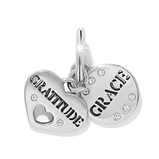 Graced With Gratitude Charm - Zinnias Gift Boutique