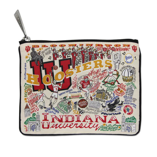 Collegiate Zipper Pouch - Zinnias Gift Boutique