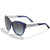 Interlok Braid Blue Sunglass - Zinnias Gift Boutique