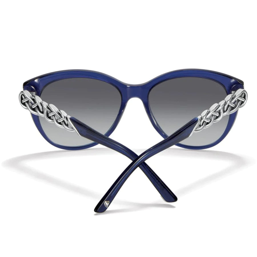 Interlok Braid Blue Sunglass - Zinnias Gift Boutique