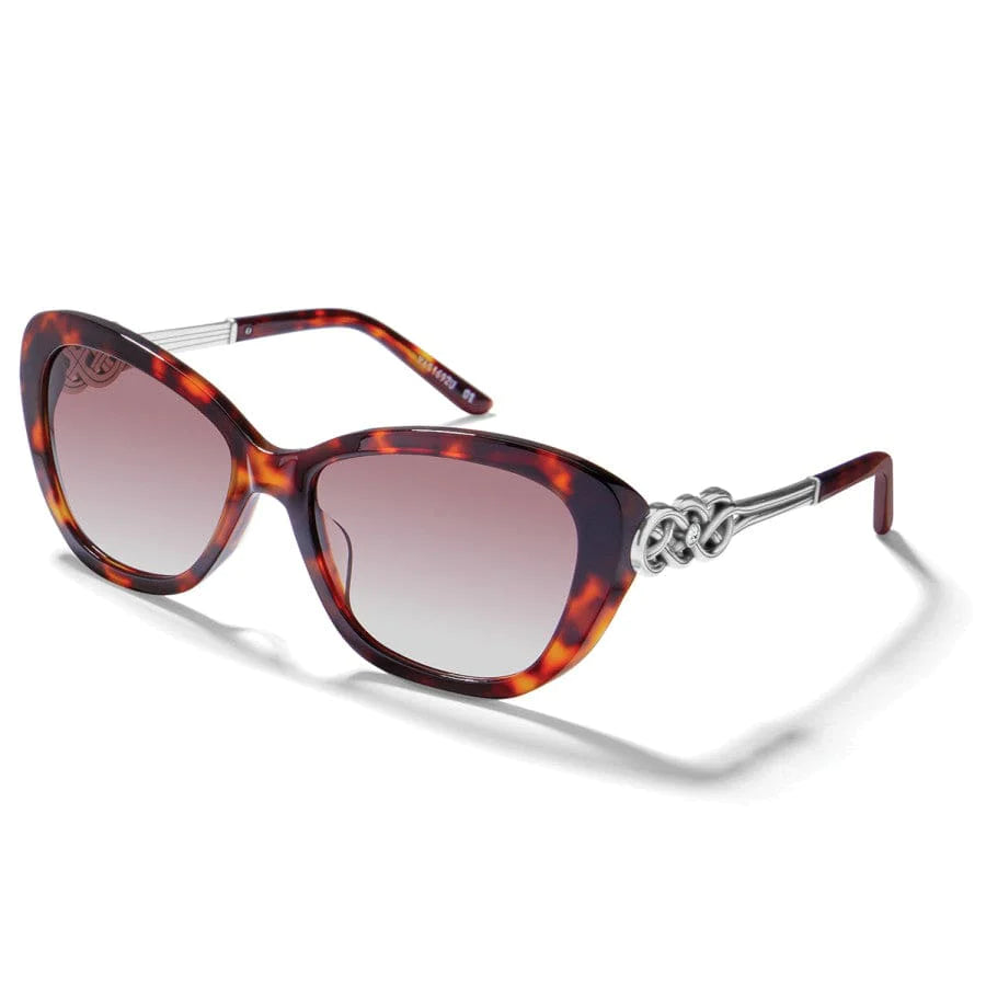 Interlok Cascade Tortoise Sunglasses - Zinnias Gift Boutique