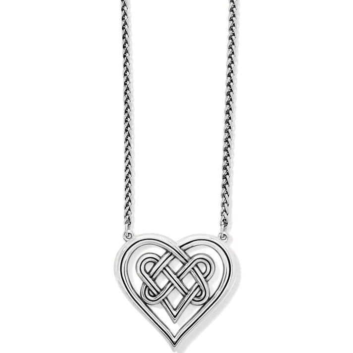 Interlok Crossing Hearts Necklace - Zinnias Gift Boutique