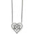 Interlok Crossing Hearts Necklace - Zinnias Gift Boutique