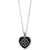 Interlok Noir Reversible Heart - Zinnias Gift Boutique