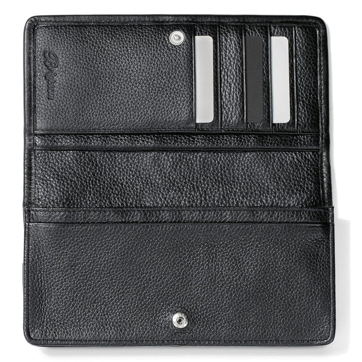 Blk Interlok Rockmore Wallet - Zinnias Gift Boutique