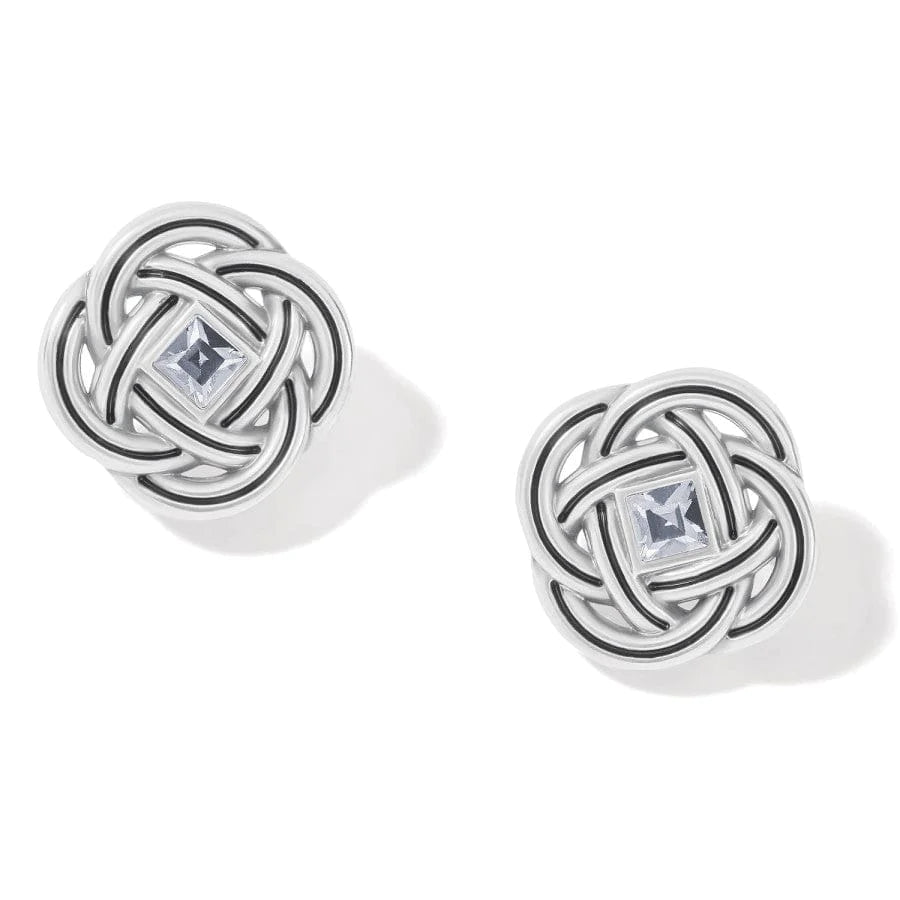 Interlok Shine Post Earring - Zinnias Gift Boutique