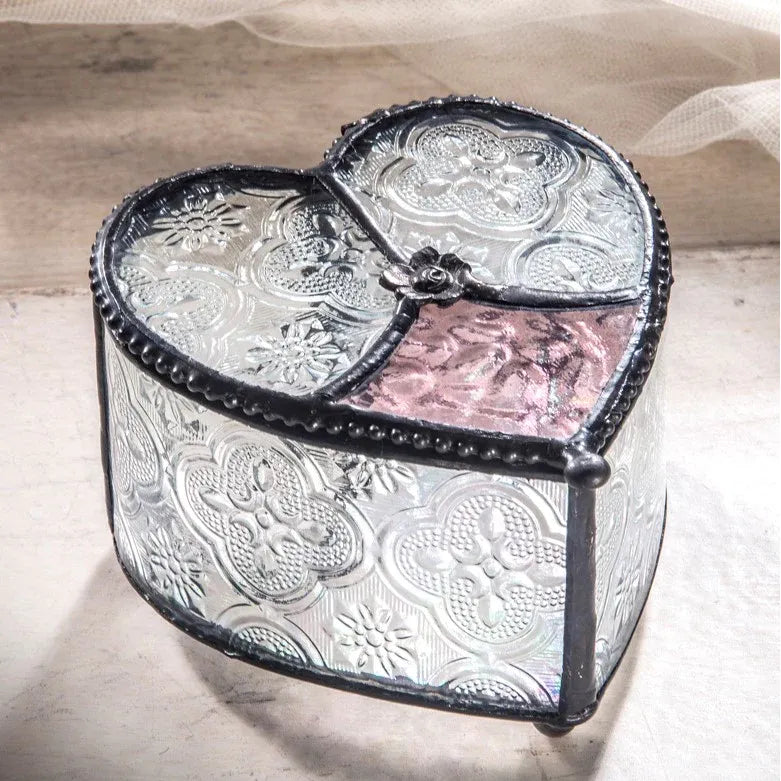 Stained Glass Box - Zinnias Gift Boutique