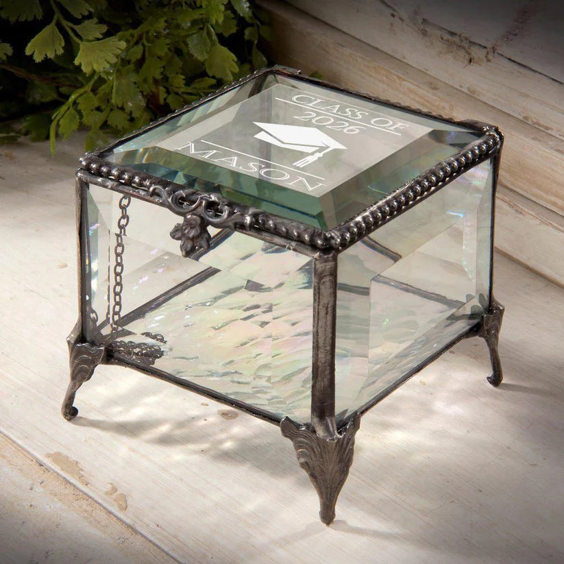 Stained Glass Box - Zinnias Gift Boutique