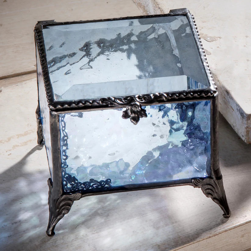 Stained Glass Box - Zinnias Gift Boutique