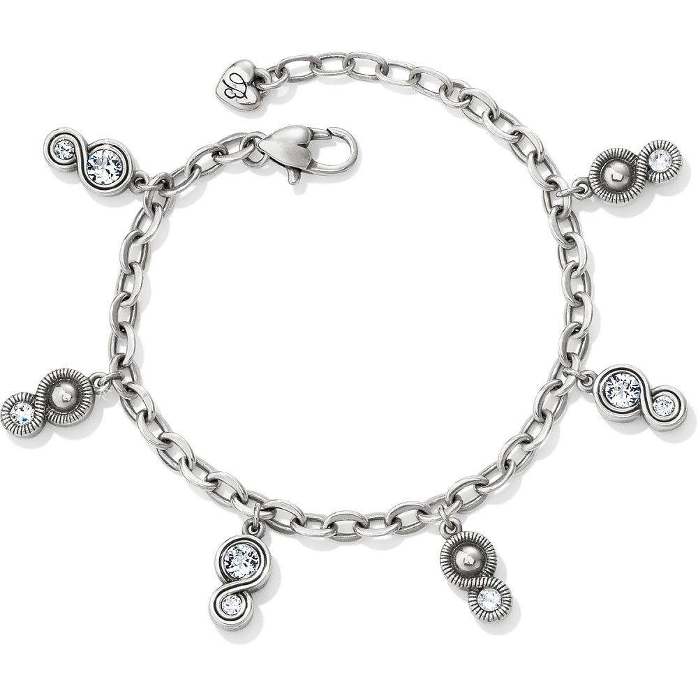 Infinity Sparkle Charm Bracelet - Zinnias Gift Boutique