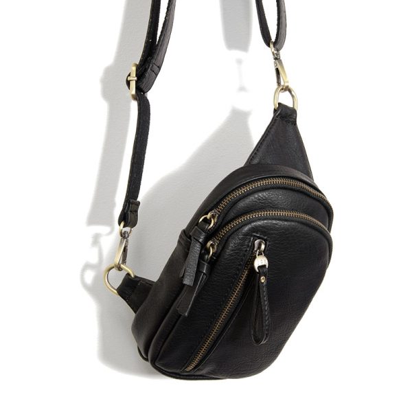 JoySusan Skylar Sling Bag featuring a sleek design, perfect for carrying essentials with adjustable strap and stylish appearance.