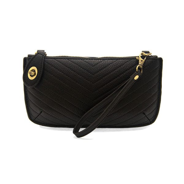 Quilted Mini Crossbody Wristlet Clutch - Zinnias Gift Boutique
