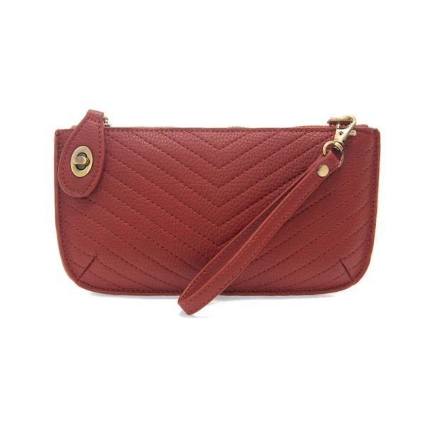 Quilted Mini Crossbody Wristlet Clutch - Zinnias Gift Boutique