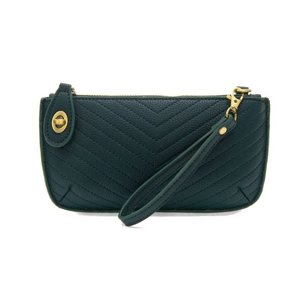 Quilted Mini Crossbody Wristlet Clutch - Zinnias Gift Boutique