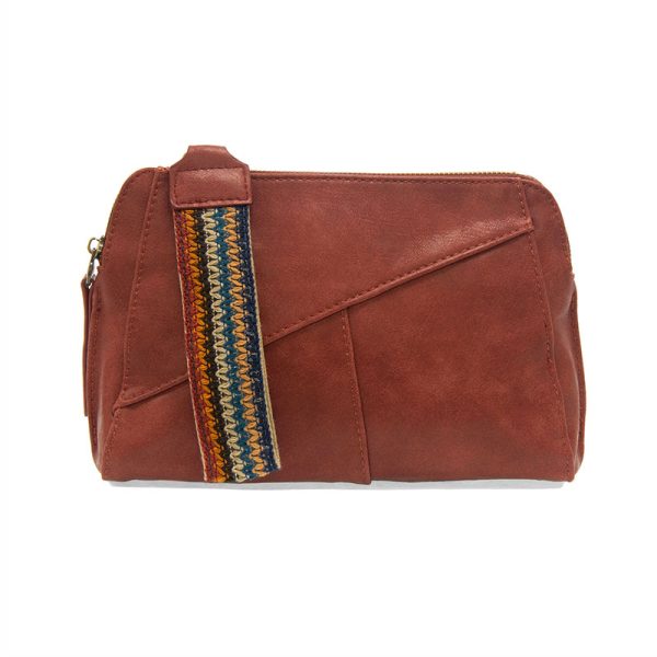 Gigi Crossbody with Woven Wrist Strap - Zinnias Gift Boutique