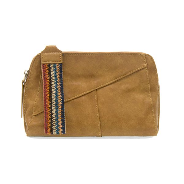Gigi Crossbody with Woven Wrist Strap - Zinnias Gift Boutique