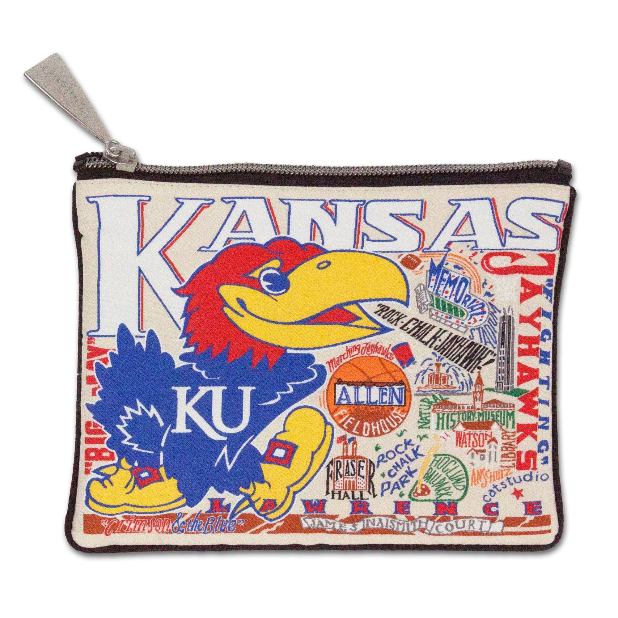 Collegiate Zipper Pouch - Zinnias Gift Boutique