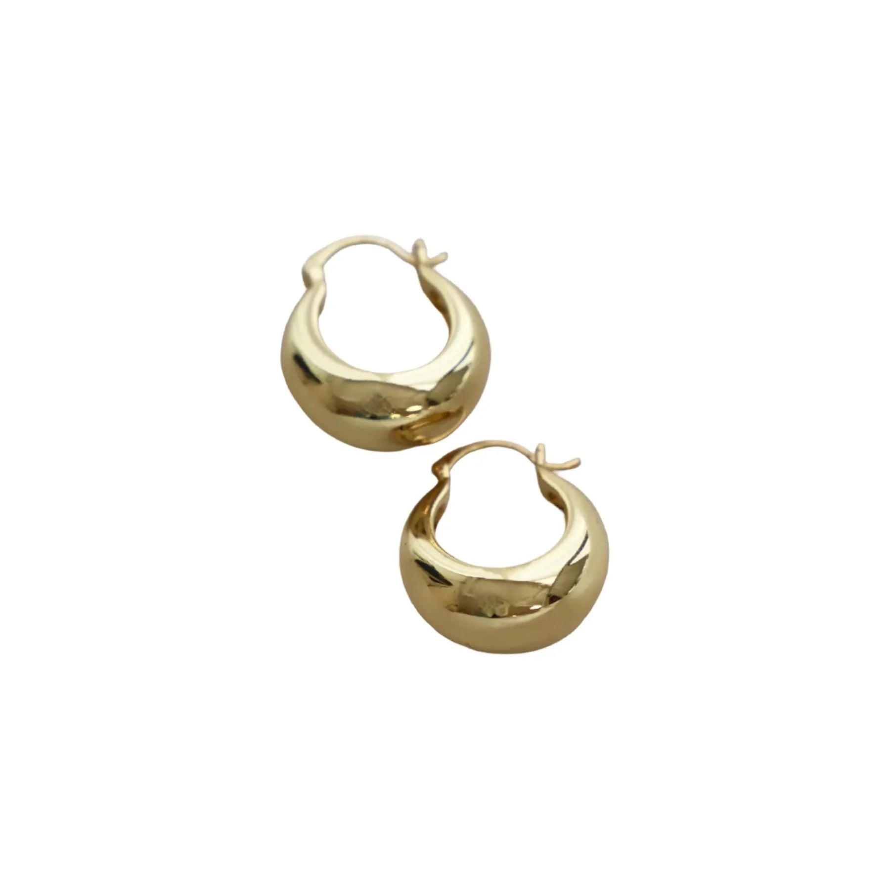 Coco Chunky Hoop Earrings - Zinnias Gift Boutique