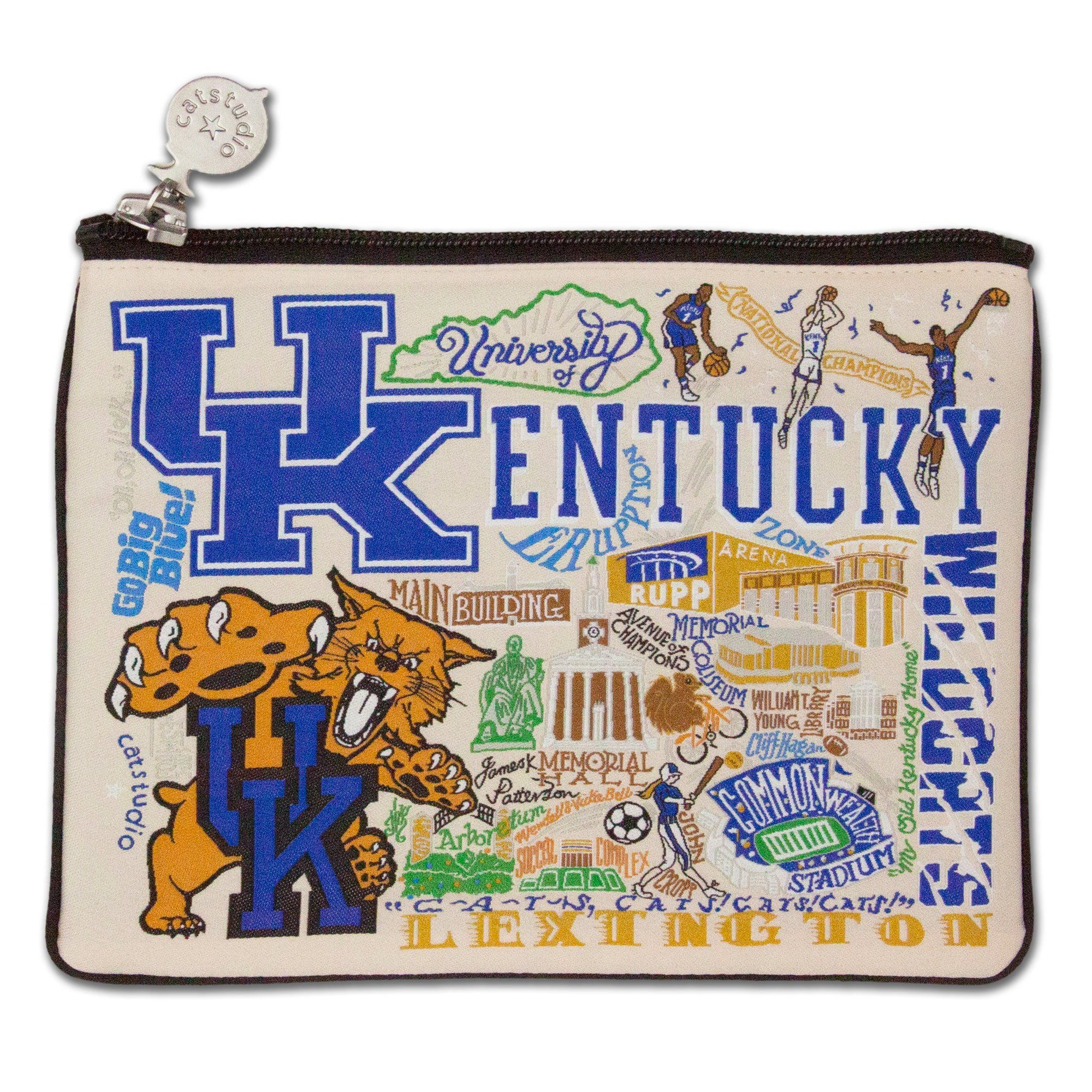 Collegiate Zipper Pouch - Zinnias Gift Boutique