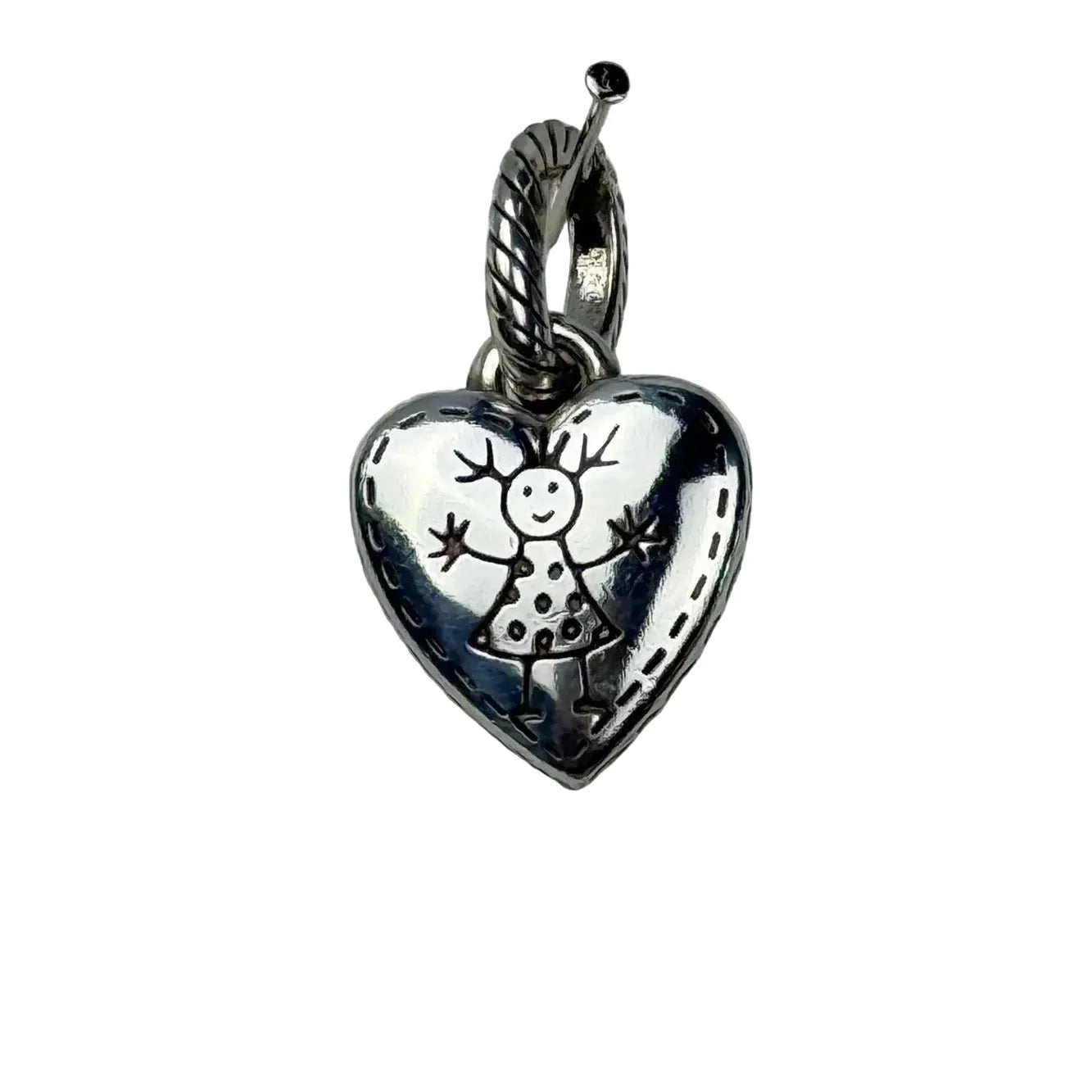 ABC Happy Girl Charm - Zinnias Gift Boutique